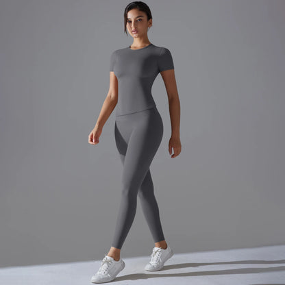 Women's Quick-Dry Yoga & Gym Set – Breathable, Stretchy Activewear