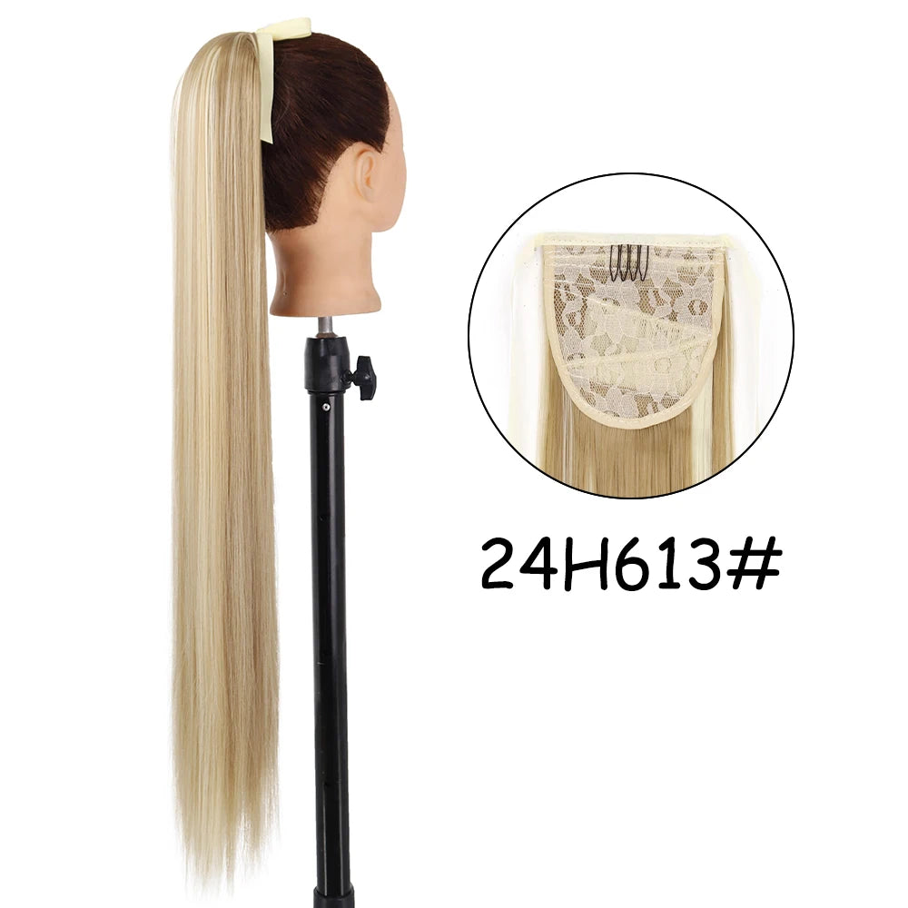34-Inch Synthetic Ponytail Hair Extension