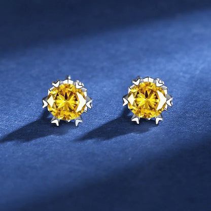 Moissanite Stud Earrings for Women