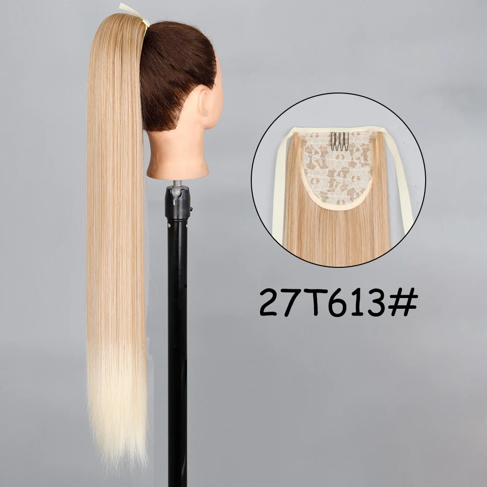 34-Inch Synthetic Ponytail Hair Extension