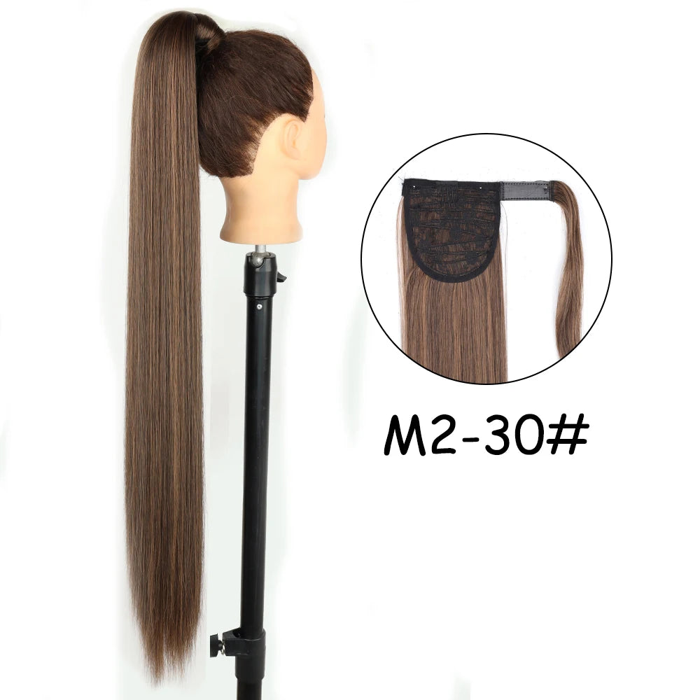 34-Inch Synthetic Ponytail Hair Extension