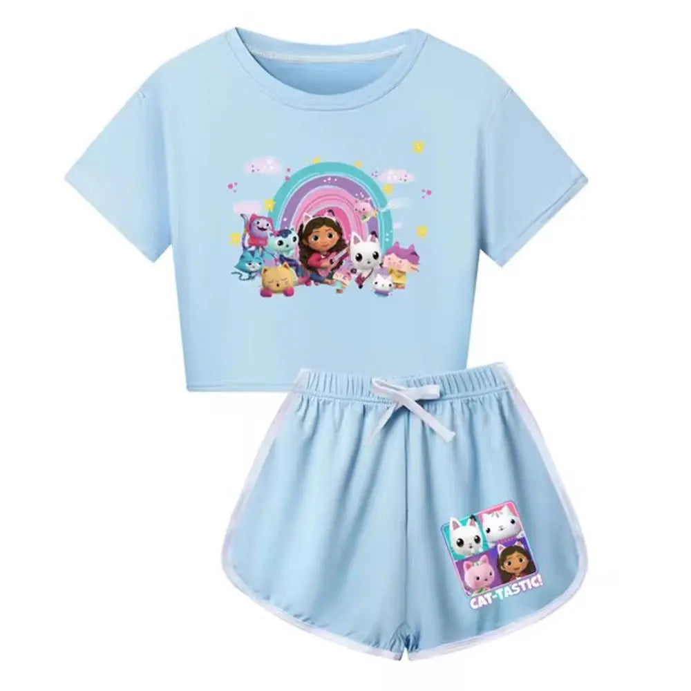 Gabby Style 2PCS Kids Sports Outfit