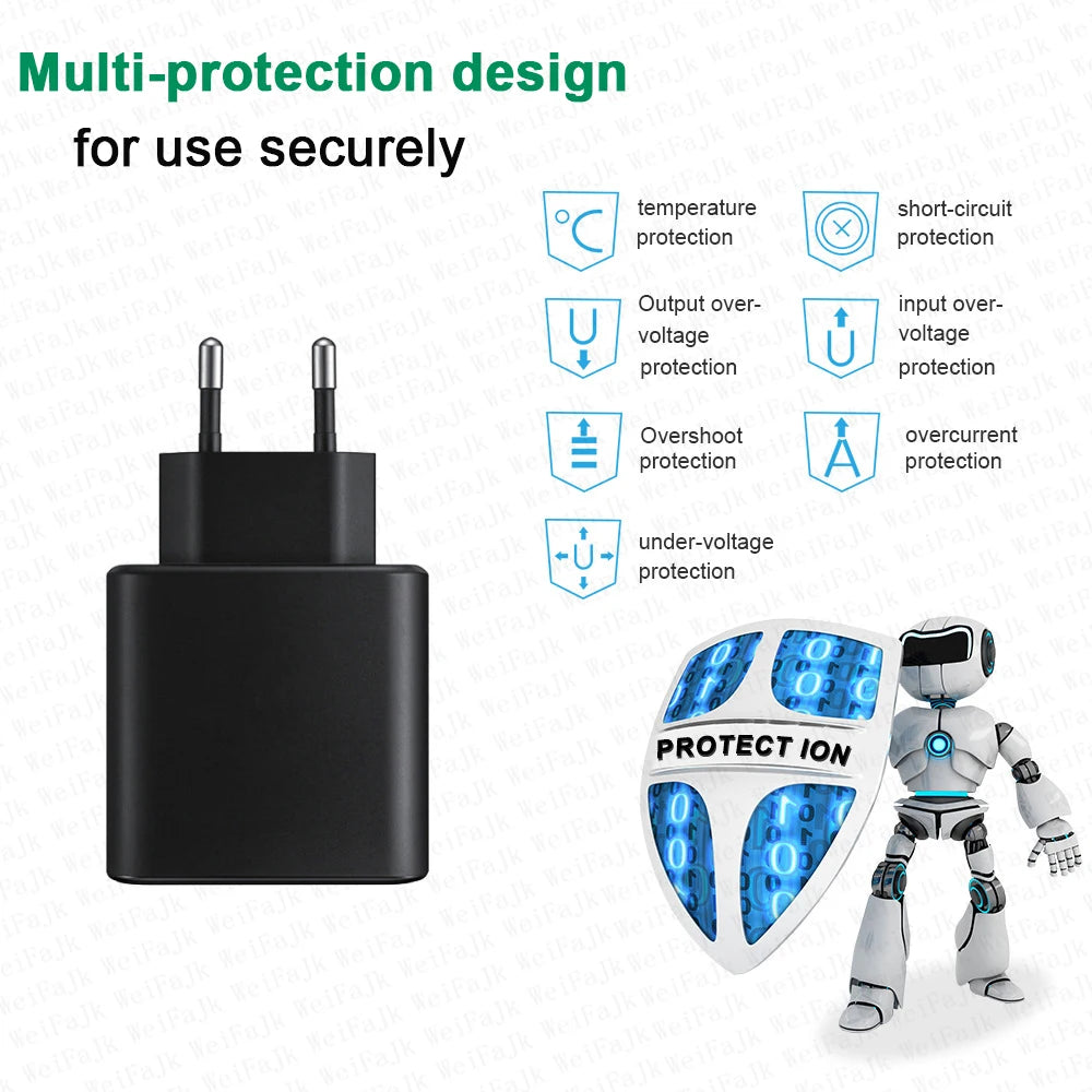 Original 45W USB-C Fast Charger for Samsung