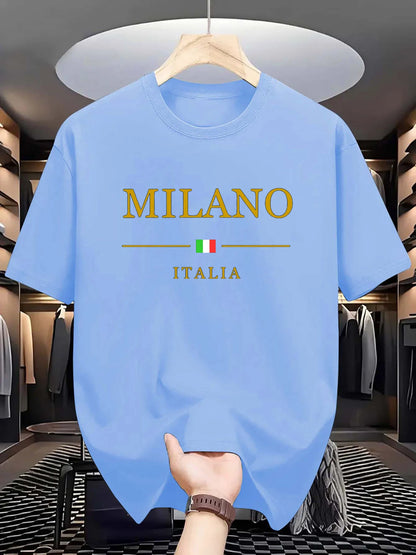 Men’s 100% Cotton Summer T-Shirt