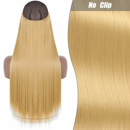 No Clips Natural Hair Extension