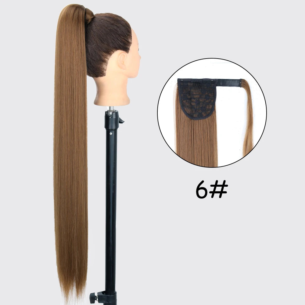 34-Inch Synthetic Ponytail Hair Extension