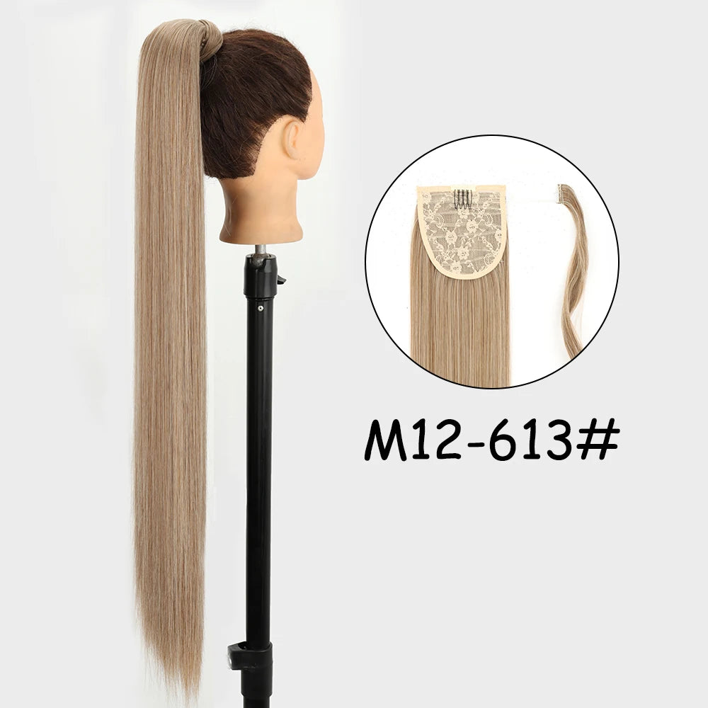 34-Inch Synthetic Ponytail Hair Extension