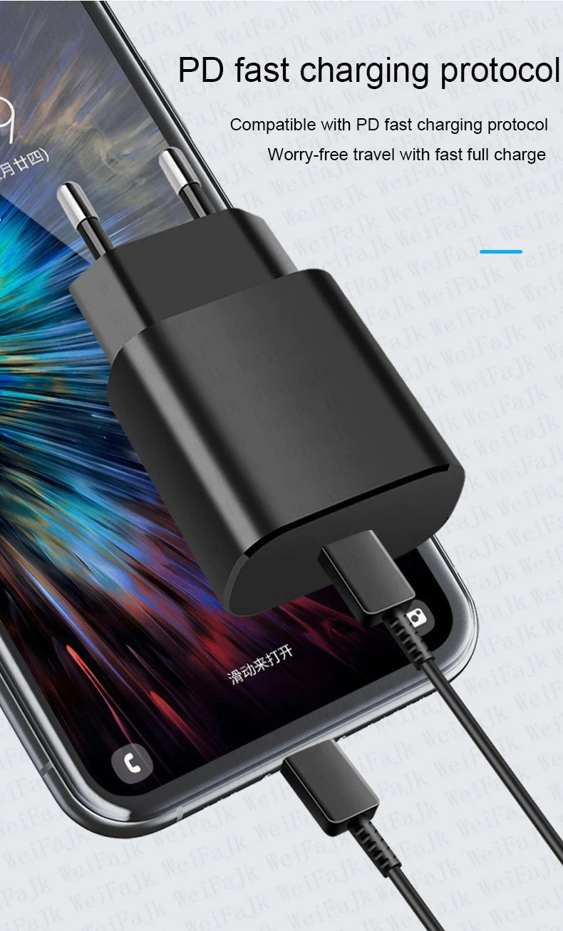 Original 45W USB-C Fast Charger for Samsung