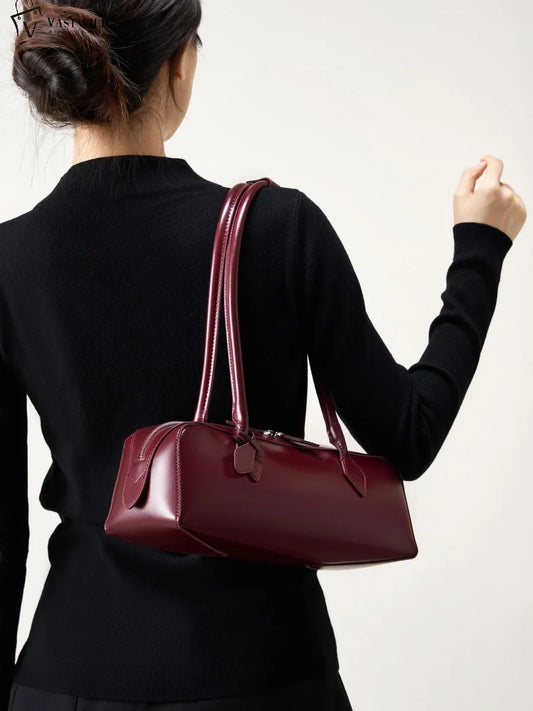 2025 New Genuine Leather Women’s Shoulder Bag
