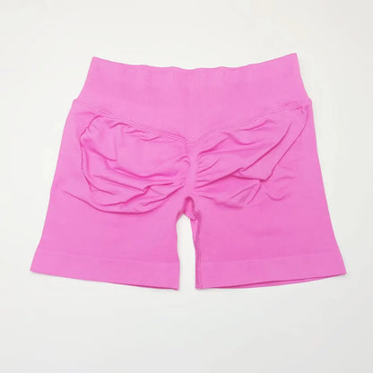 Impact Shorts 4.5" – Women’s Seamless Fitness Biker Shorts