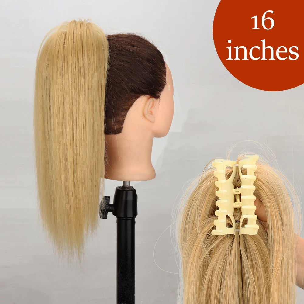 34-Inch Synthetic Ponytail Hair Extension
