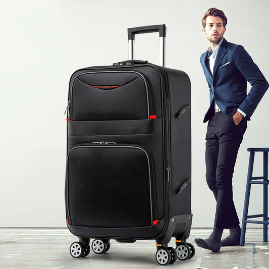 Large Capacity Travel Suitcase Trolley Bag