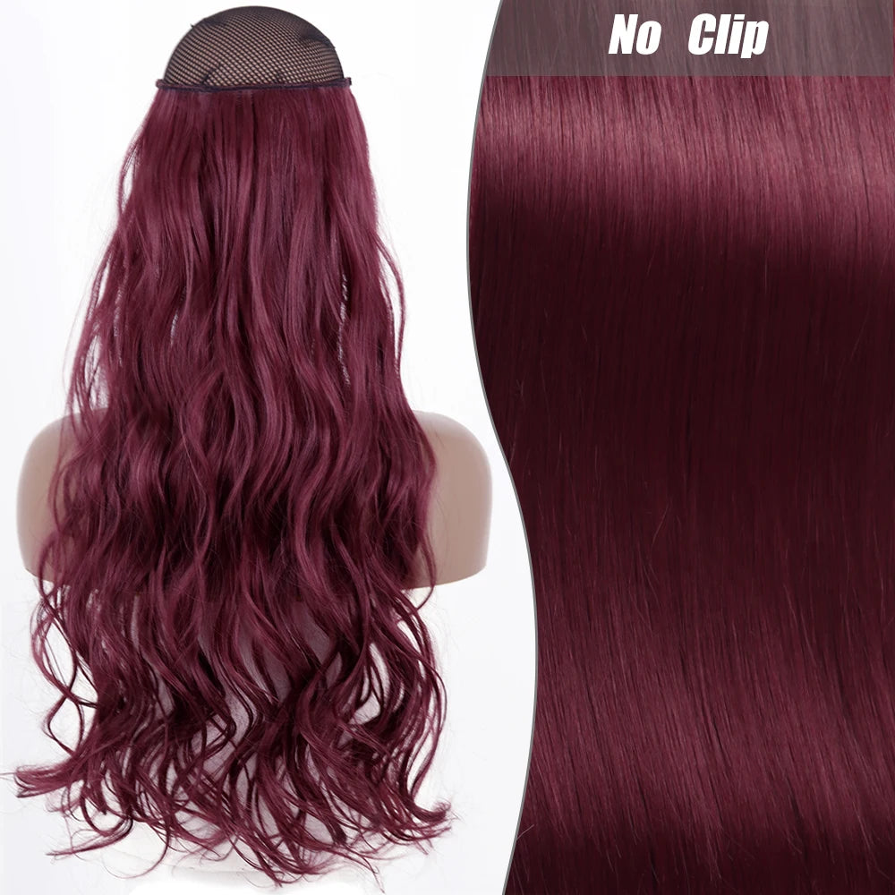 No Clips Natural Hair Extension