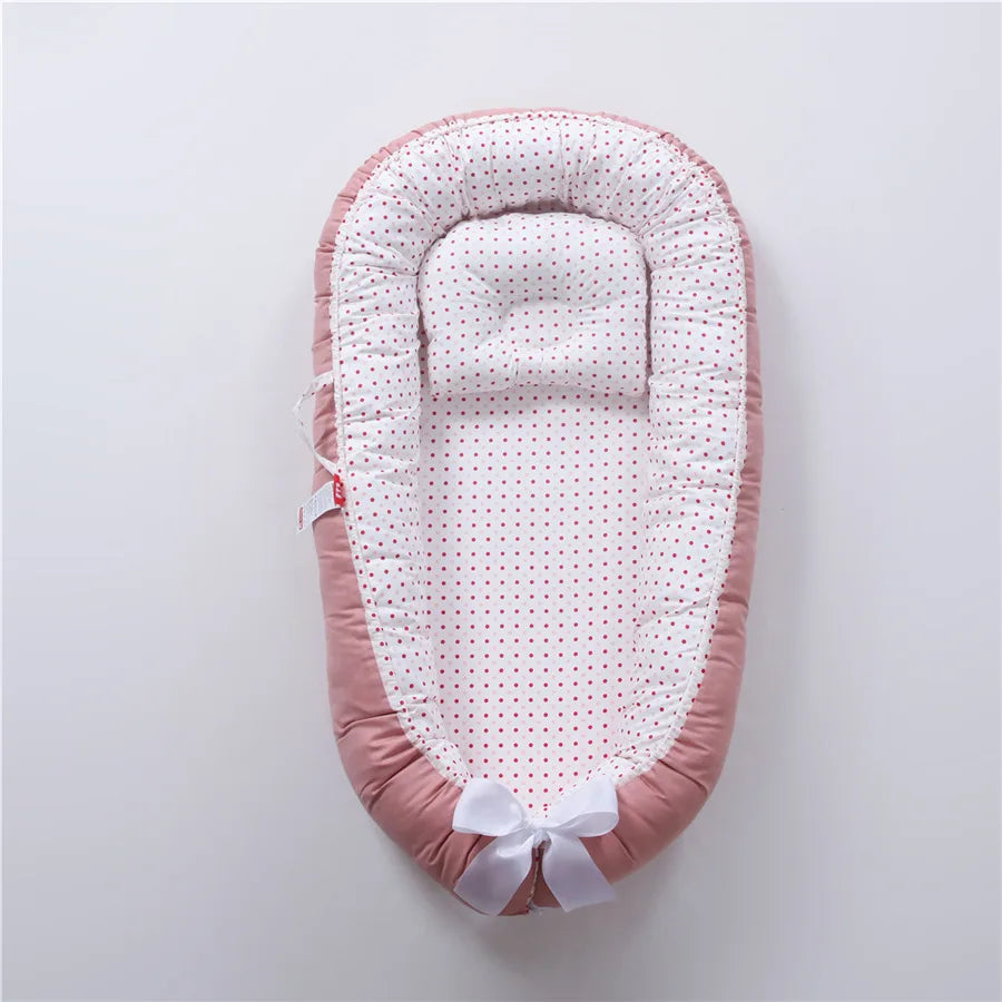 85×50cm Baby Nest Bed with Pillow