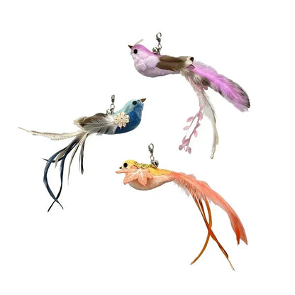 Interactive Peacock Cat Toy