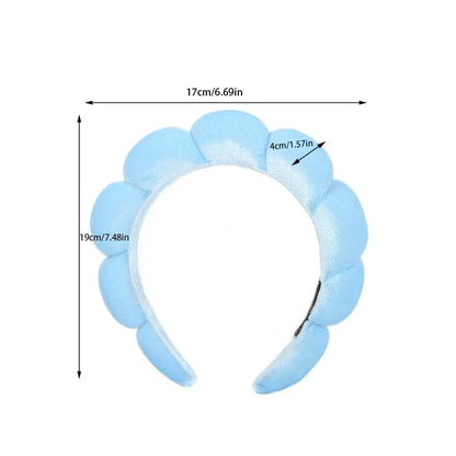2025 Fashion Puffy Sponge Headband for Women & Girls