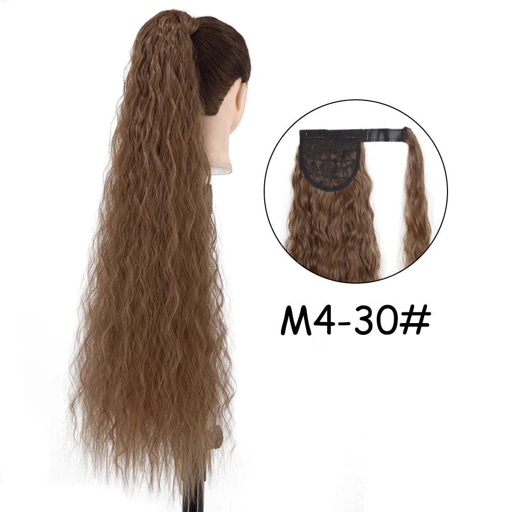 34-Inch Synthetic Ponytail Hair Extension