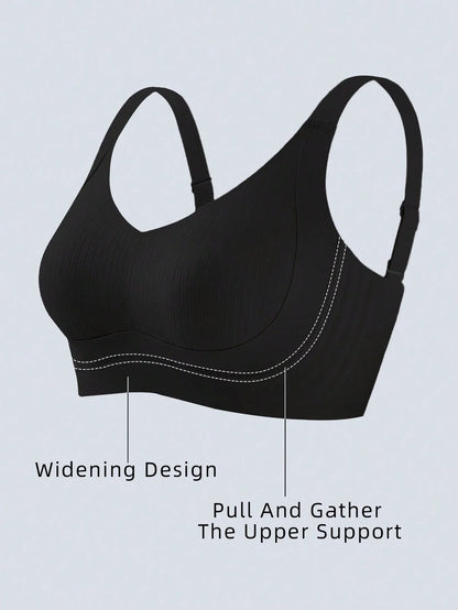 M–4XL Seamless Push-Up Bra
