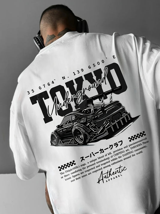 Men’s Racing Car Graphic T-Shirt