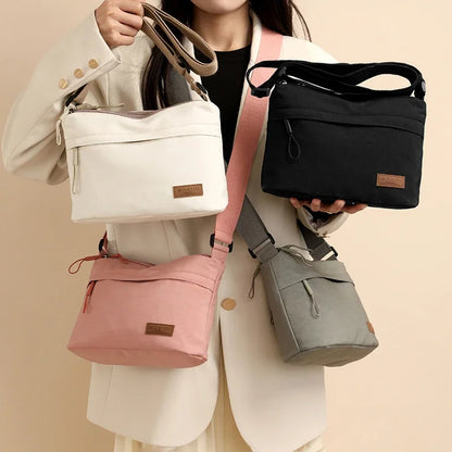 3 Main Pockets High Capacity Crossbody Shoulder Bag for Women