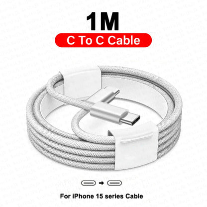 Original Apple 30W Fast Charger with USB-C Cable