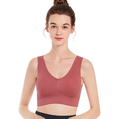 S–7XL Plus Size Seamless Wireless Bra