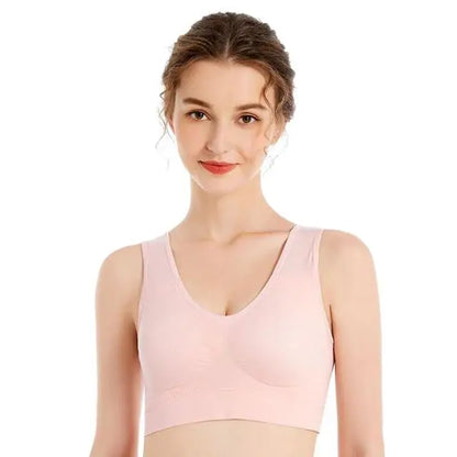 S–7XL Plus Size Seamless Wireless Bra