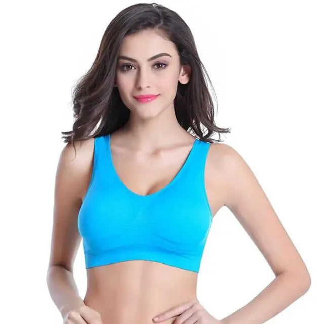 S–7XL Plus Size Seamless Wireless Bra