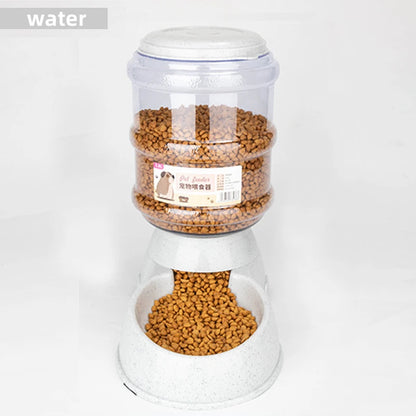 Large-Capacity Pet Feeder & Water Dispenser