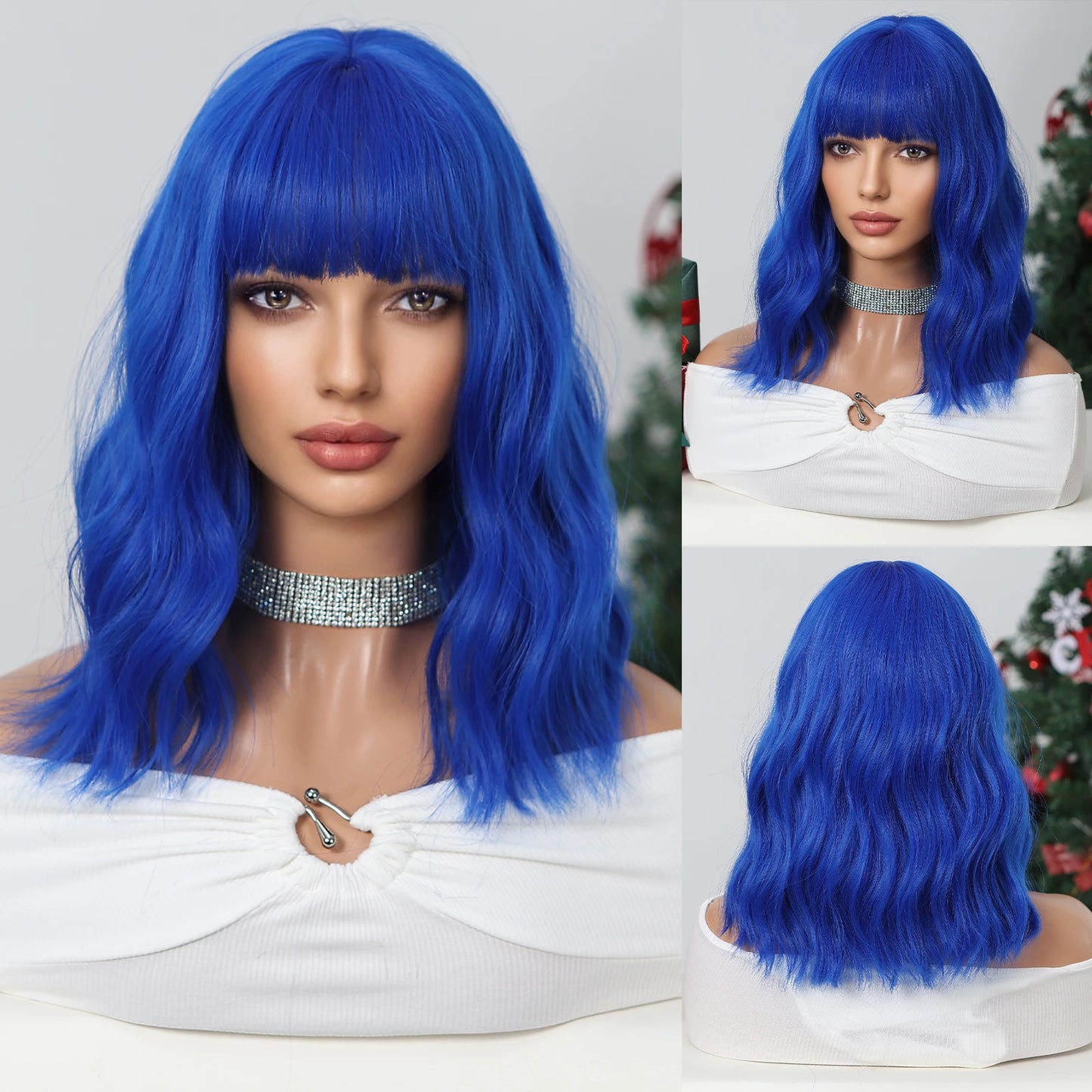 Short Straight Bob Wig for Women