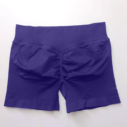 Impact Shorts 4.5" – Women’s Seamless Fitness Biker Shorts