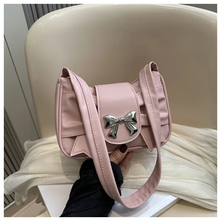 Trendy Bow Shoulder Bag
