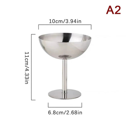 Stainless Steel Dessert & Snack Bowl