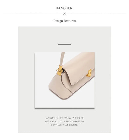 Genuine Leather Women’s Underarm Bag