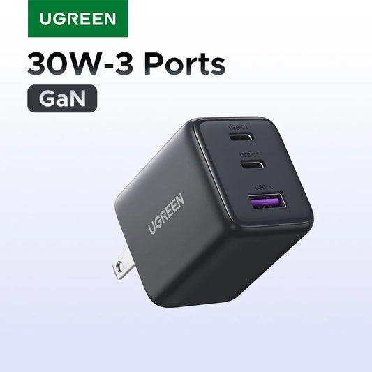 UGREEN 20W / 30W GaN Mini USB-C Charger