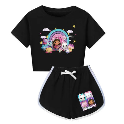 Gabby Style 2PCS Kids Sports Outfit