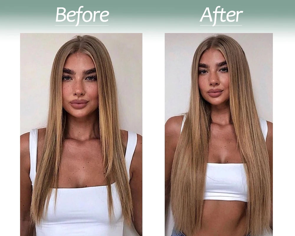 No Clips Natural Hair Extension