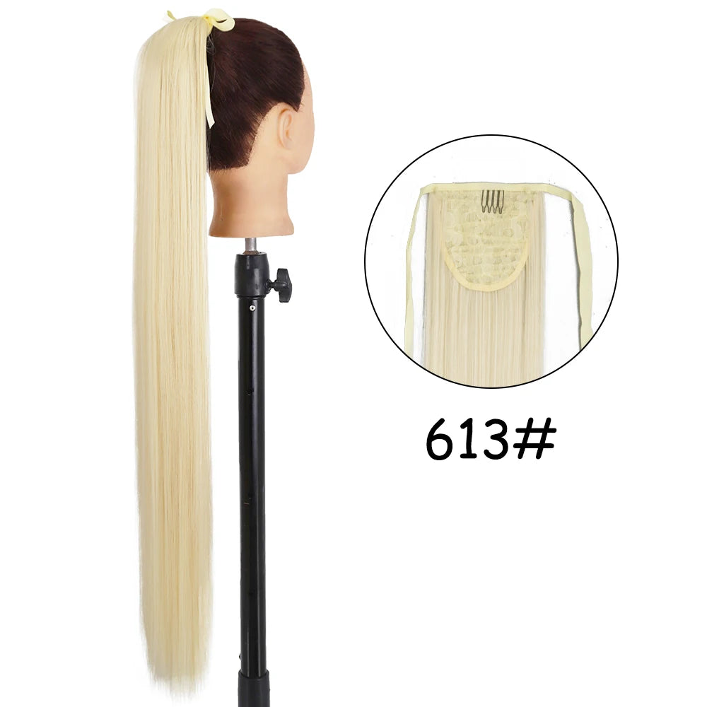 34-Inch Synthetic Ponytail Hair Extension
