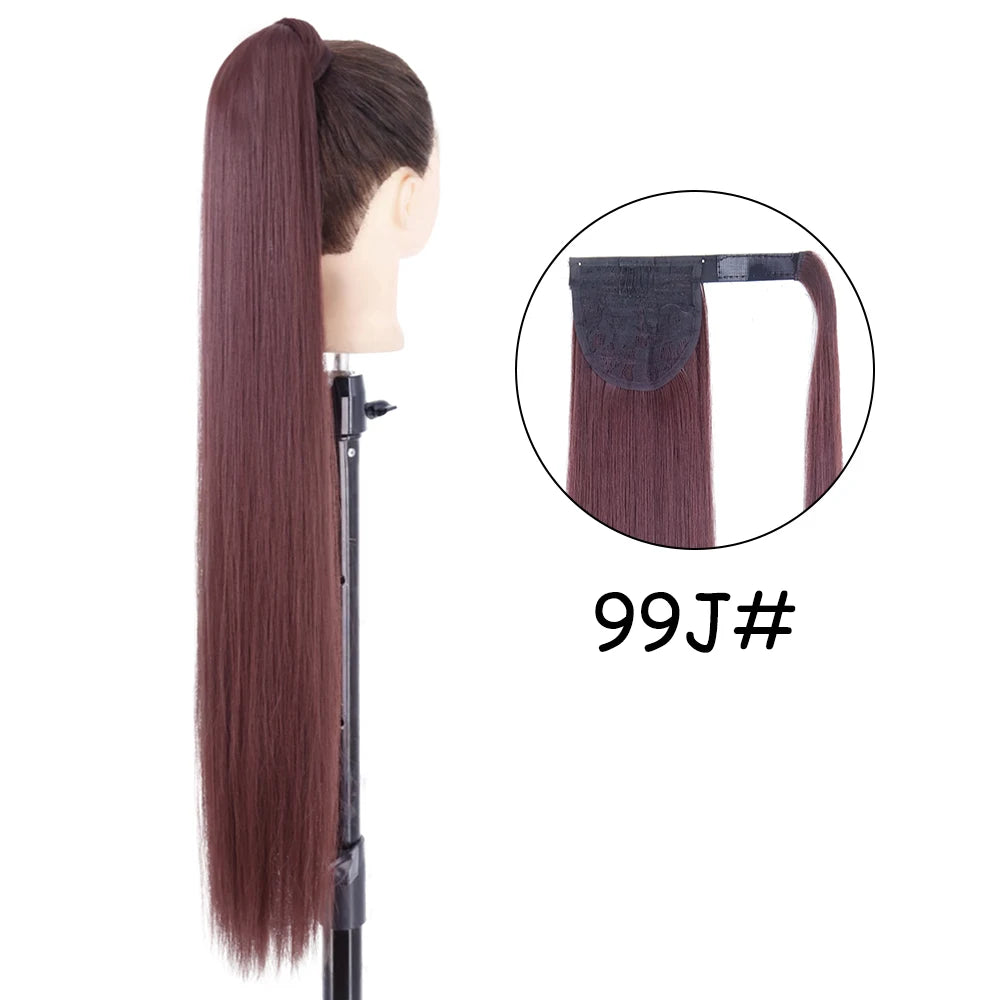 34-Inch Synthetic Ponytail Hair Extension