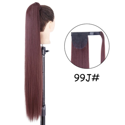 34-Inch Synthetic Ponytail Hair Extension