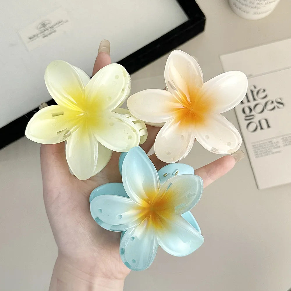 2025 New Egg Flower Hair Clips