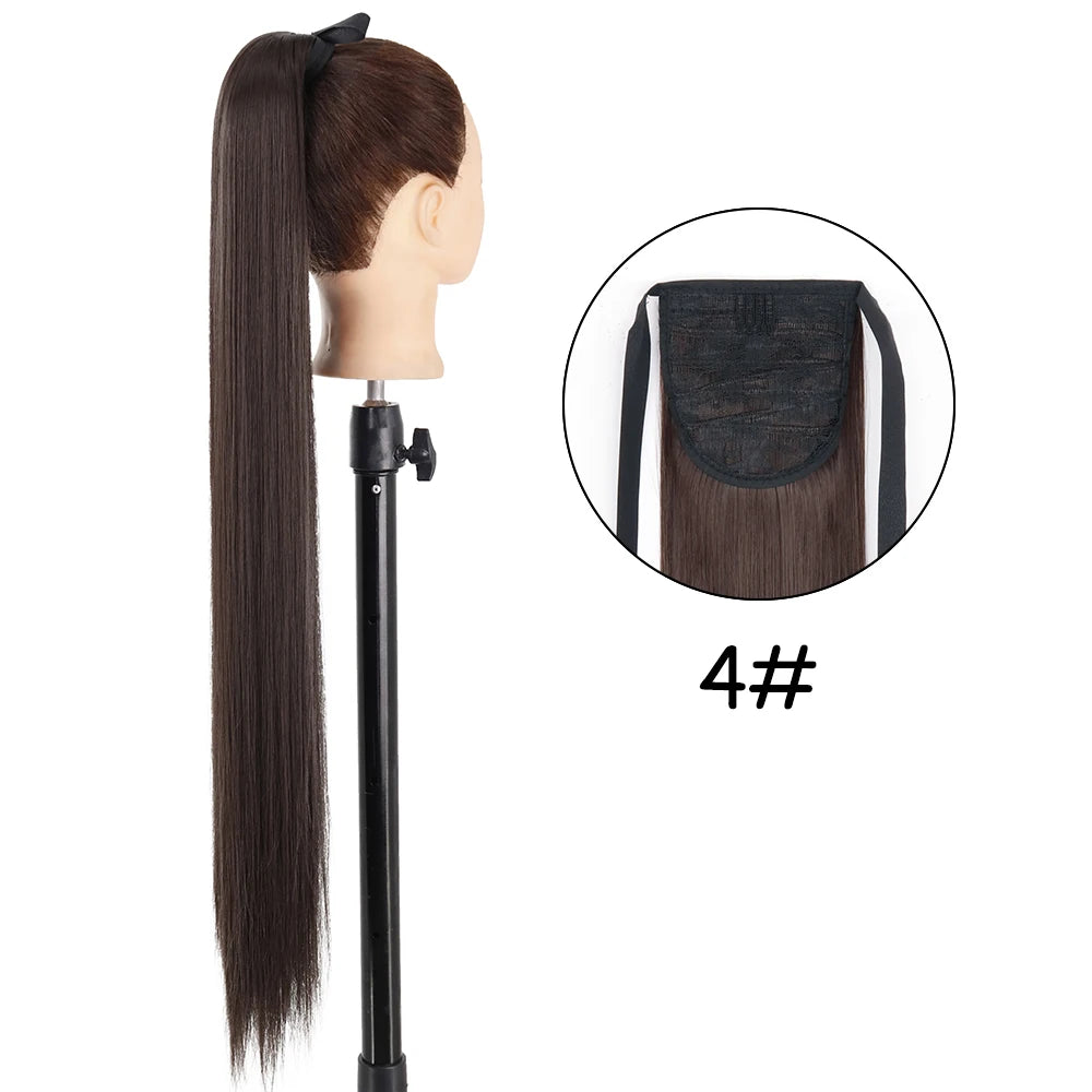 34-Inch Synthetic Ponytail Hair Extension