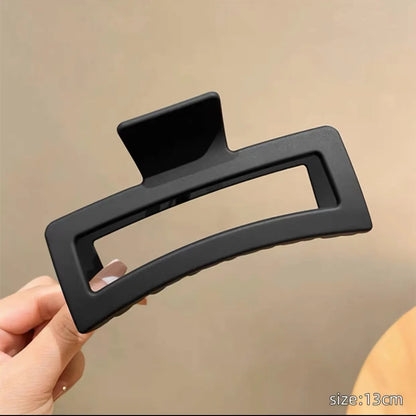 Korean Large Solid Hair Claw