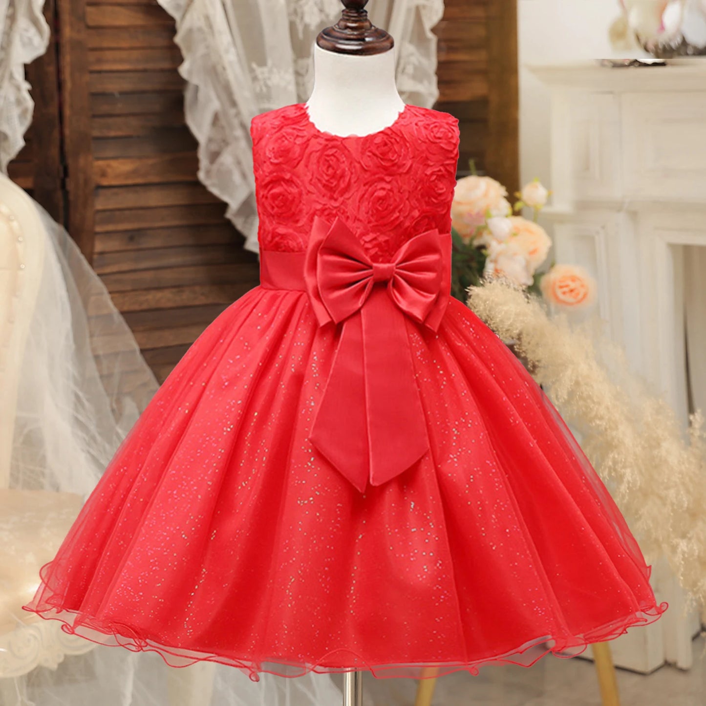 Flower Girls Wedding Princess Dress