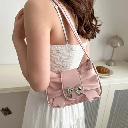 Trendy Bow Shoulder Bag