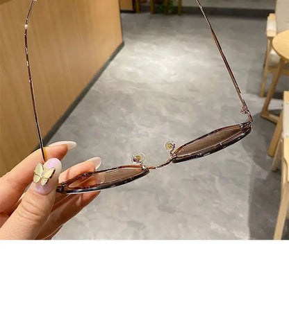 2025 Fashion Polygonal Metal Sunglasses