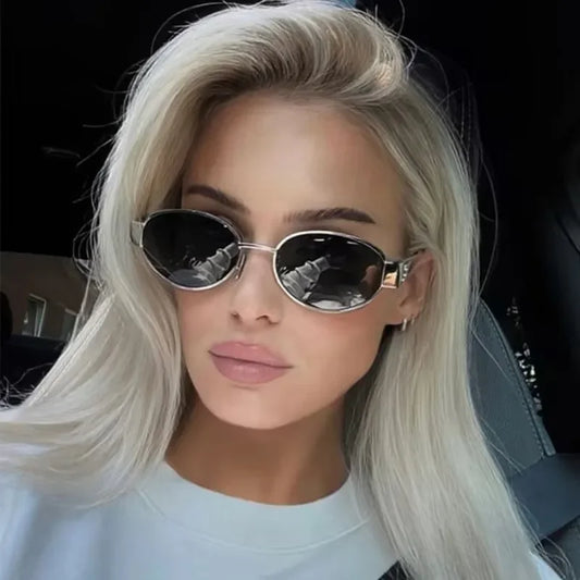2025 Advanced Metal Oval Sunglasses