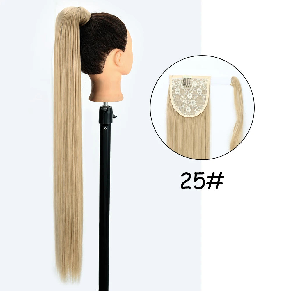 34-Inch Synthetic Ponytail Hair Extension