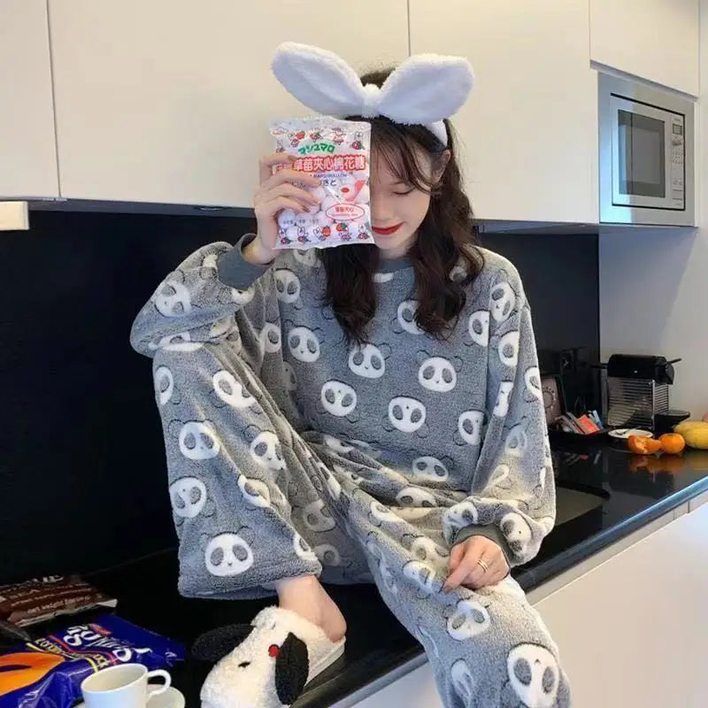 Winter Warm Pajama Set