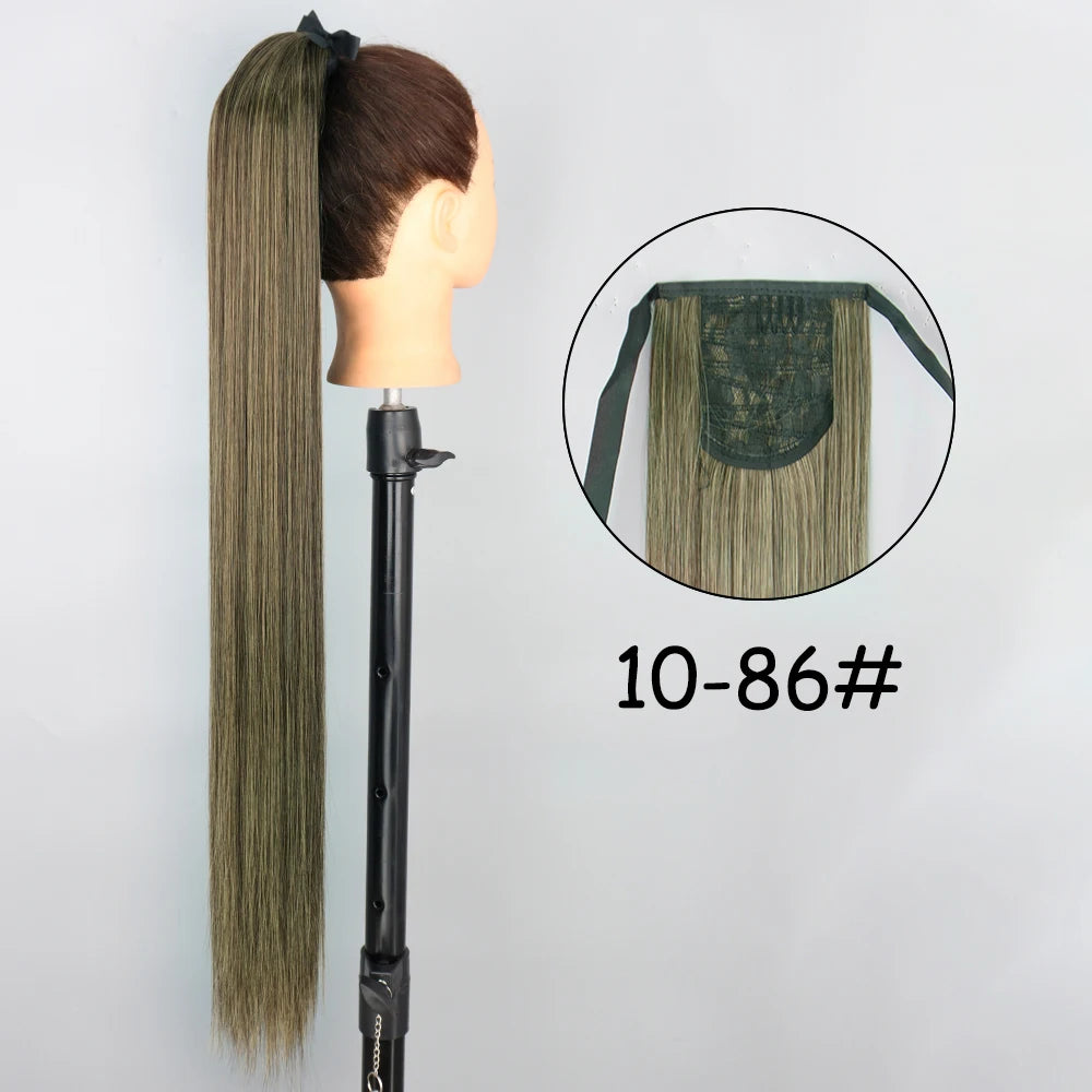 34-Inch Synthetic Ponytail Hair Extension